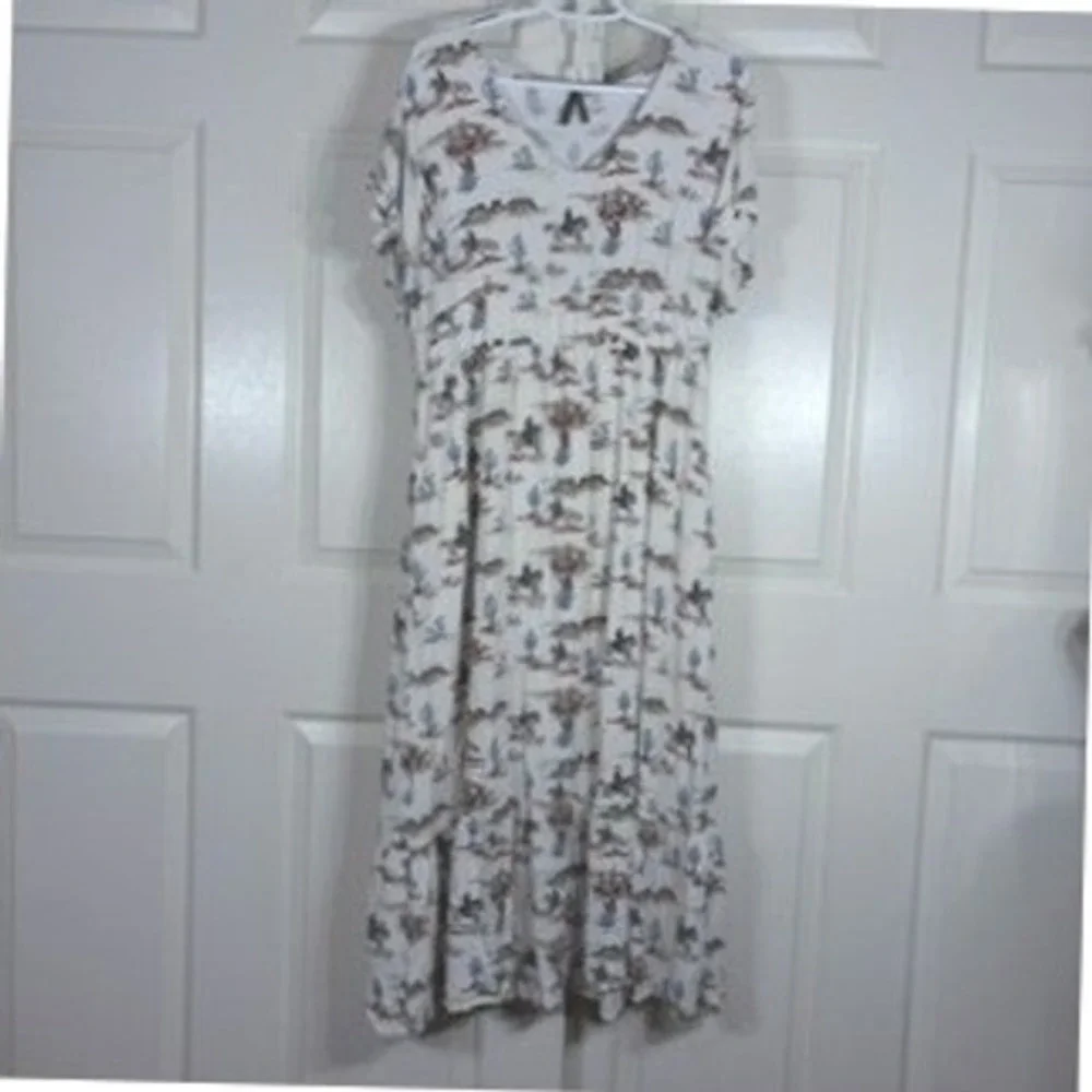 STETSON Western Dress Sz M Lined Pockets Equestrian Ranch Farm Horse Cowgirl - Picture 2 of 12